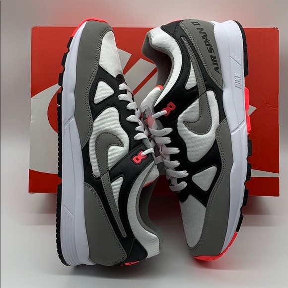 NIKE AIR SPAN II black/dust-solar red white wmns - Picture 7 of 16